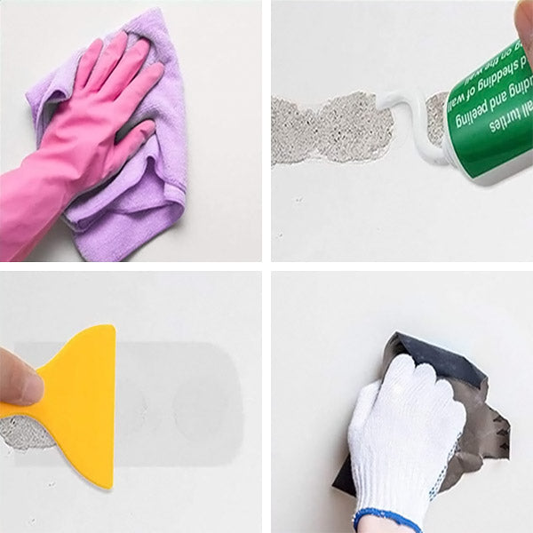 Solución instantánea para reparación de paredes | WALLFIX