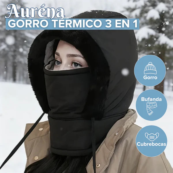 Auréna™ | Gorro Térmico 3 en 1