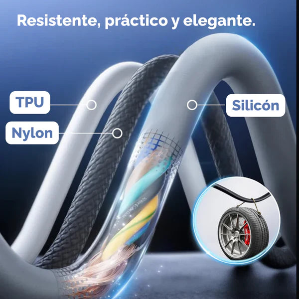 MagicBolt: Cable de carga ultrarápida 4 en 1